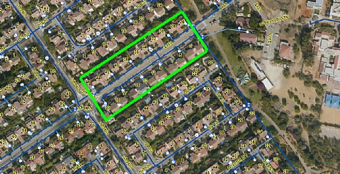 הפסקת מים - רחוב הנגב פינת השפלה (הגדל)