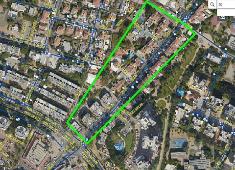 הפסקת מים - רחוב האלון (הגדל)