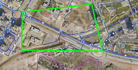 הפסקת מים - רחוב הנמל / כיכר הציונות (הגדל)